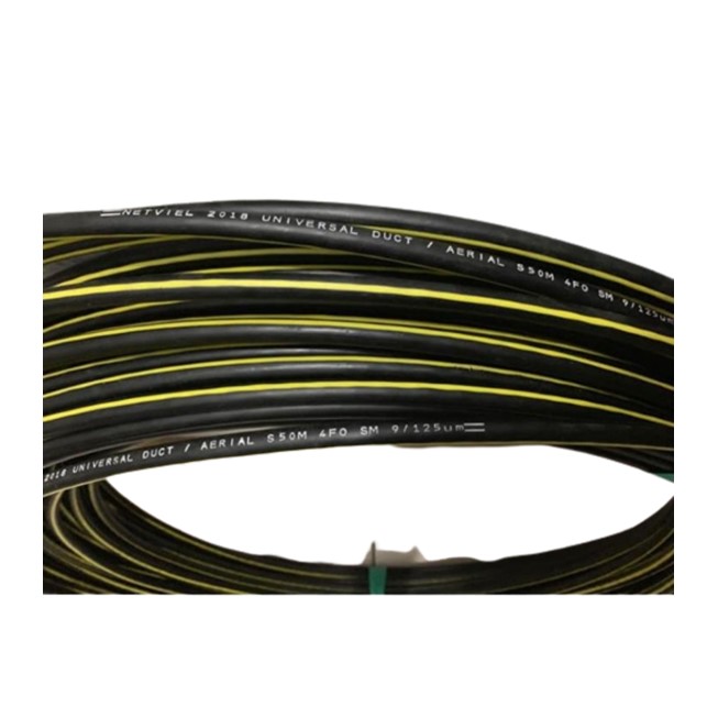 logo fiber optic 1 12 Core Singlemode AERODUCT Universal Duct Aerial Cable / meter - Gambar 1